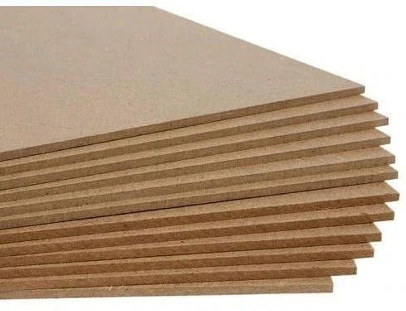 woodcraft Wood MDF Board Sheets, 2mm Thickness, Size 12X12 inch - Pack of 6 Ash Japanese Wood Veneer(30 cm x 30 cm)