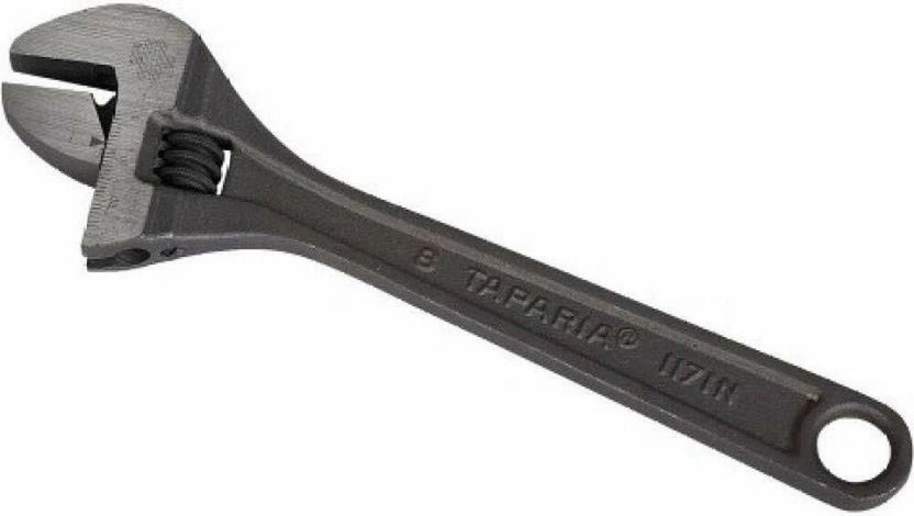 TAPARIA 1171N-8 / 1171 (screw spanner - adjustable size -8 inch) Single Sided Open End Wrench(Pack of 1)