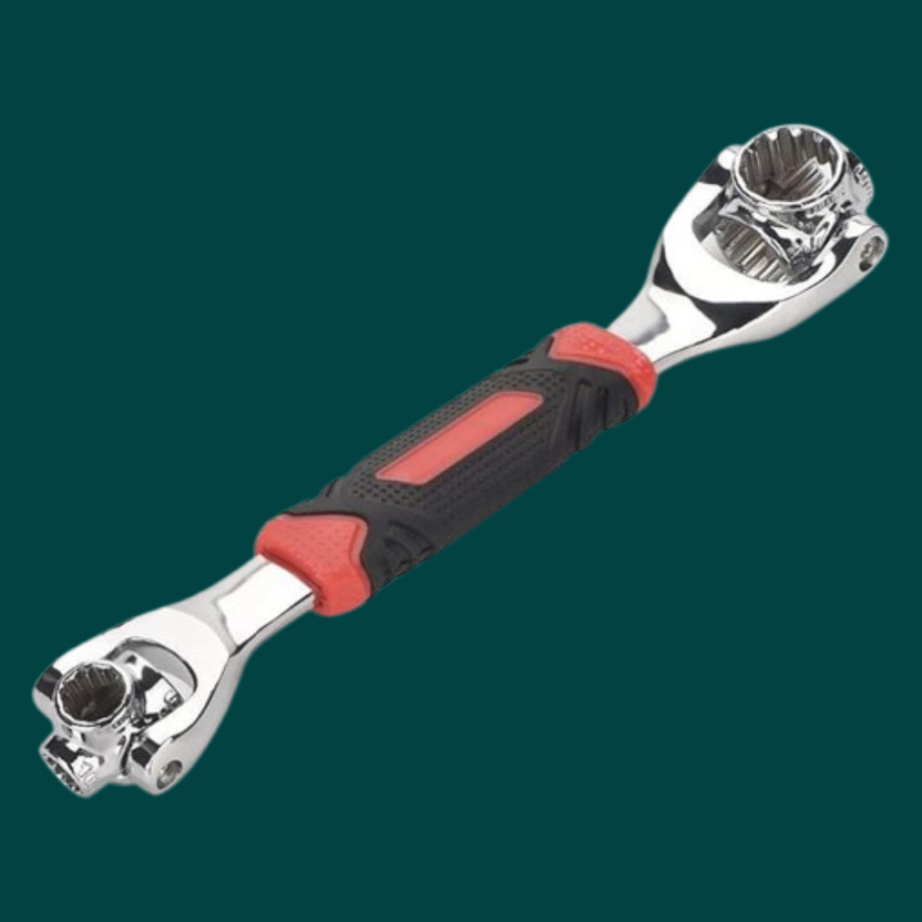 Dipdark Multi Function Socket Grip Repair Wrench Professional 48-in-1 Multi Function Socket Wrench for Repair Work Double Sided Socket Wrench(Pack of 1)