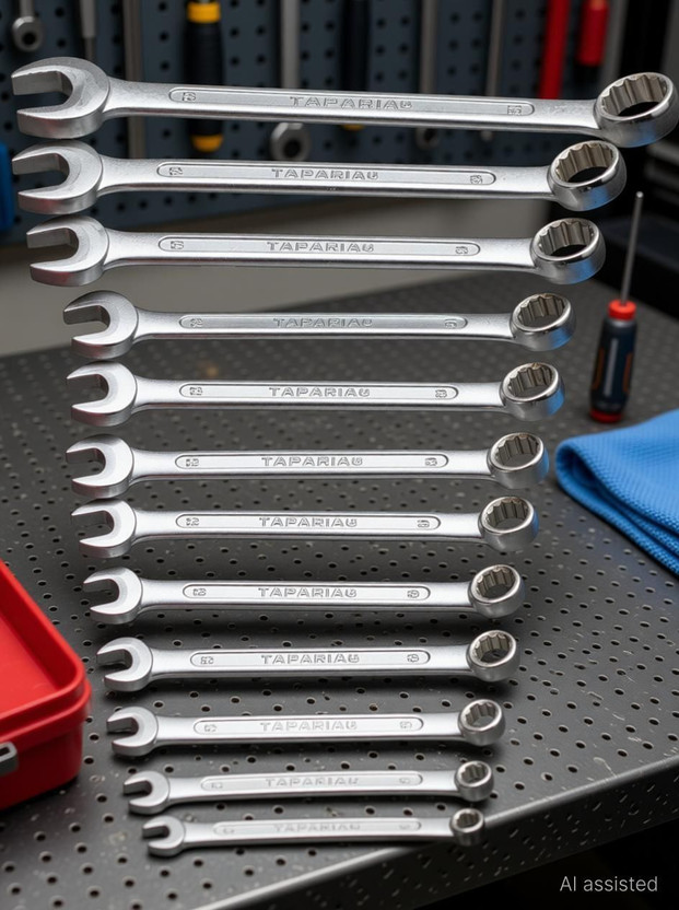 TAPARIA CSS12 Spanner Set CSS12 Double Sided Combination Wrench(Pack of 12)