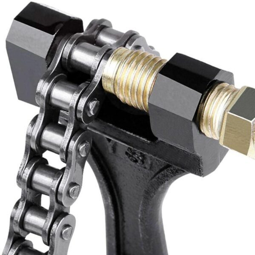 BALRAMA Motorcycle Chain Breaker Link Removal Splitter Cutter Link Motor Chain Cutter Universal Sprocket Chain Breaker/Splitter/Cutter/Link Remover & Connecter Tool Single Sided Speciality(Pack of 1)