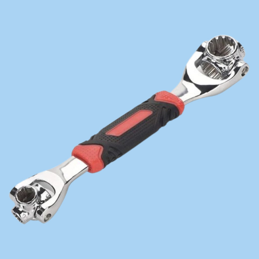 Dipdark Heavy Duty Universal Grip Tool Universal Wrench 48-in-1 Multi Function Tool for Mechanics Double Sided Socket Wrench(Pack of 1)