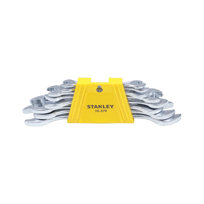 STANLEY 70-379 Double Sided Open End Wrench(Pack of 8)