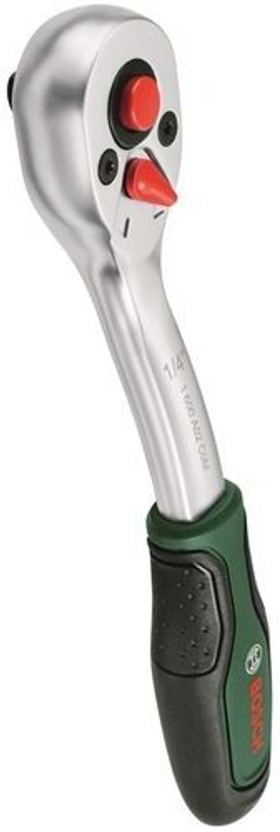 BOSCH 1 / 4 RATCHET 1/4" RATCHET Single Sided Socket Wrench(Pack of 1)