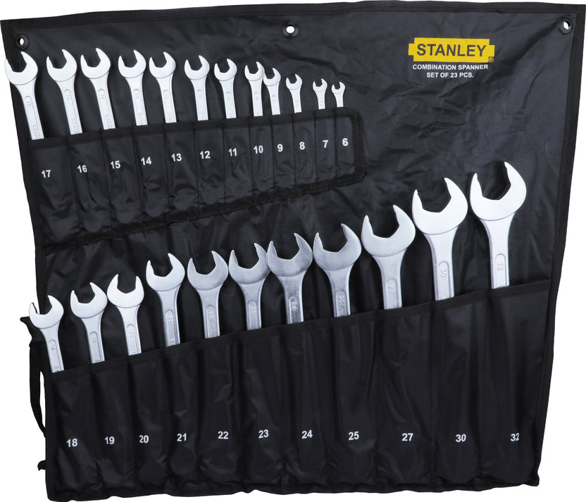 STANLEY 70-965E Double Sided Open End Wrench(Pack of 23)