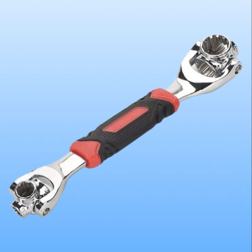 Dipdark Flexible Grip Universal Socket Wrench Universal Multi Purpose Wrench Tool for Automotive and Household Double Sided Socket Wrench(Pack of 1)