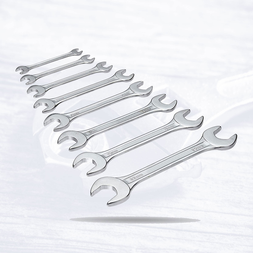 Hillgrove Hillgrove HGWRHM1 8Pcs Matte Finish Multi Function Spanner Tool Kit for Household/Plumbing HGWRHM1 8Pcs Matte Finish Multi Function Spanner Tool Kit for Household/Plumbing Double Sided Open End Wrench(Pack of 8) - Flipkart Deal
