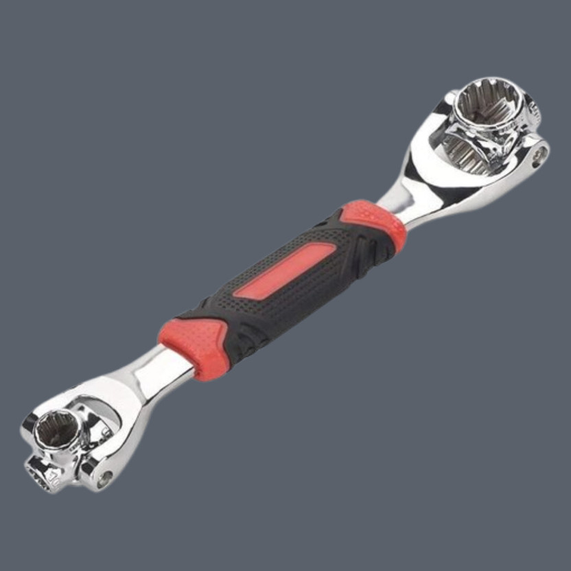 Dipdark Precision Grip Multi Socket Wrench Heavy Duty Universal Socket Wrench 48-in-1 Multi Function Tool Double Sided Socket Wrench(Pack of 1)