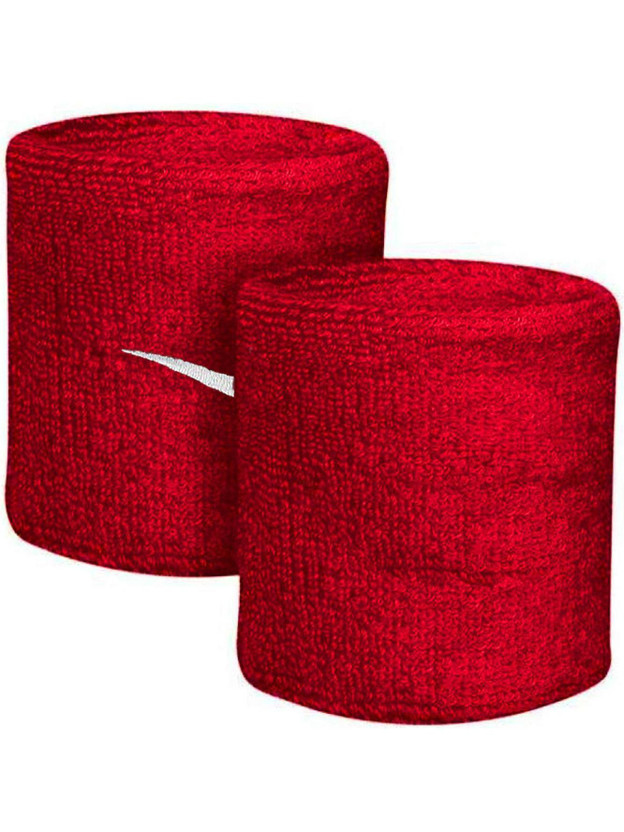 DotFit Sweat Band / Wrist Band Men & Women(Red, Pack of 2)