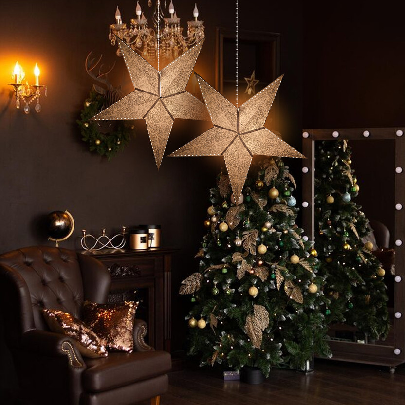 Flipkart ME&YOU Home Décor Hanging Star for Seasonal Styling, Events & Daily Decoration Hanging Star Pack of 2 - Flipkart Deal