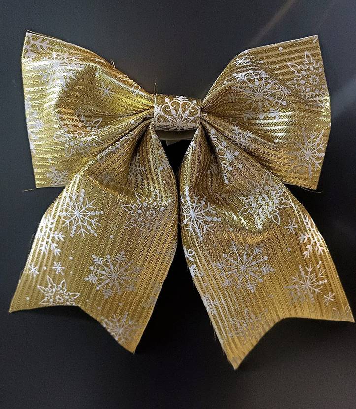 Flipkart SmartBuy Christmas Bow Wreath for Tree Door Decorations Topper