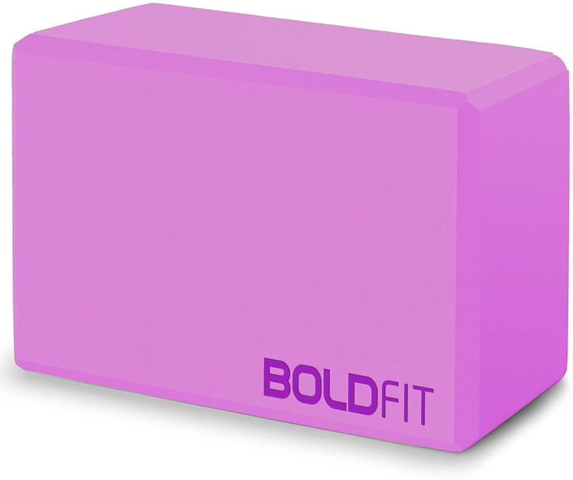 BOLDFIT Yoga Brick Yoga Blocks(Purple Pack of 1)