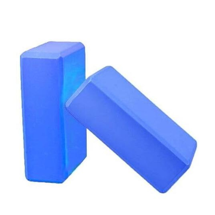 KIYANSH KIYANSH ENTERPRISE Non Slip Yoga Brick Sports Fitness Workout Yoga Blocks(Multicolor Pack of 2) - Flipkart Deal