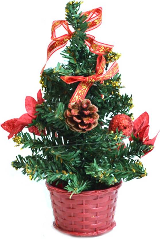 Kriti Creations Fir Artificial Christmas Tree (Red)