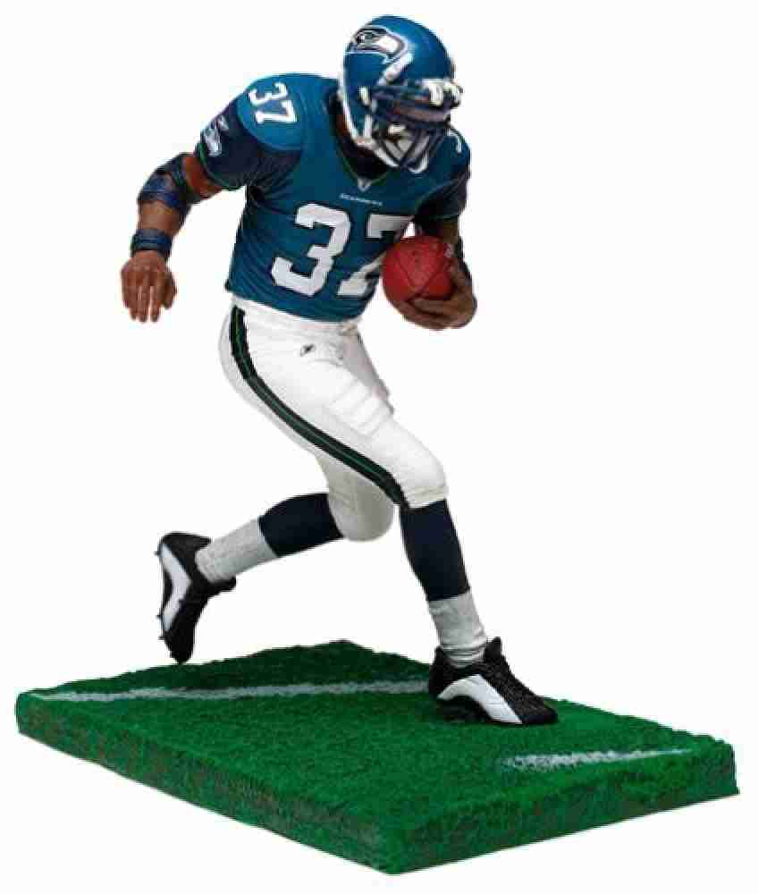 NFL SEATLLE SEAHAWK'S RB SHAUN ALEXANDER McFarlane RE-PLAYS IV Figure New  3.75”