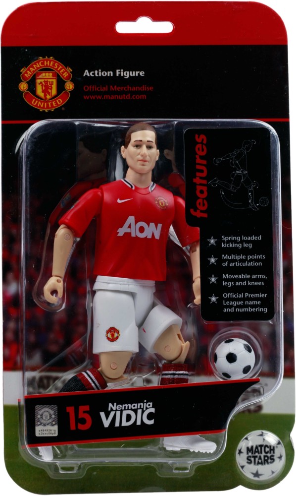 SoccerStarz Nemanja Vidic Manchester United Figurine