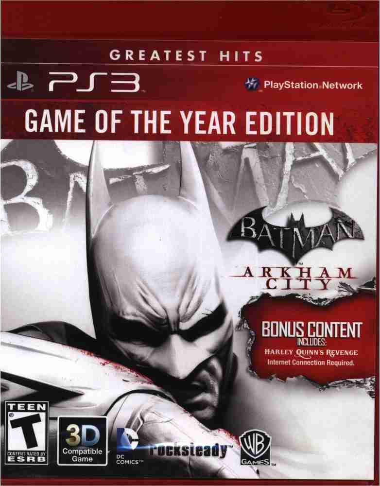 PS3 Bundle Batman Arkham City & Star Trek Sony PlayStation 3 Complete