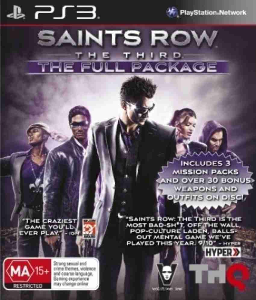 Saints Row The Third: The Full Package PC Game - Over 30 Bonus Weapons &  Outfits