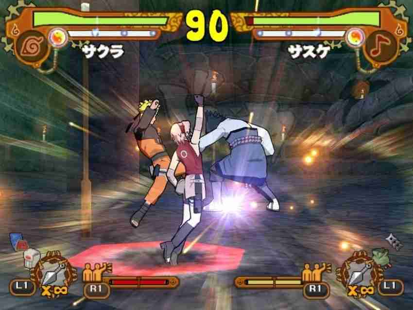 Naruto Shippuden Ultimate Ninja 5 PS2 Full Spain