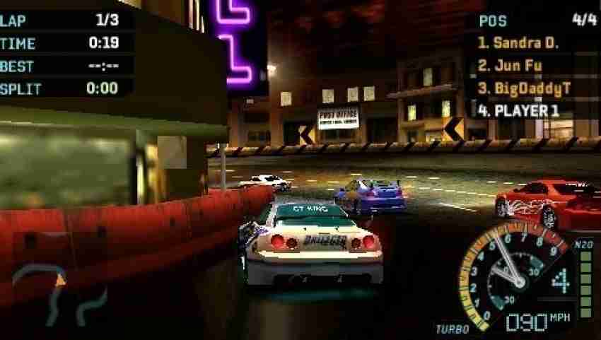 NFS Underground Rivals Gameplay (PSP) 