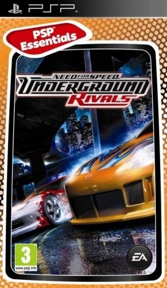 Need for Speed Underground Rivals PSP Game For Sale