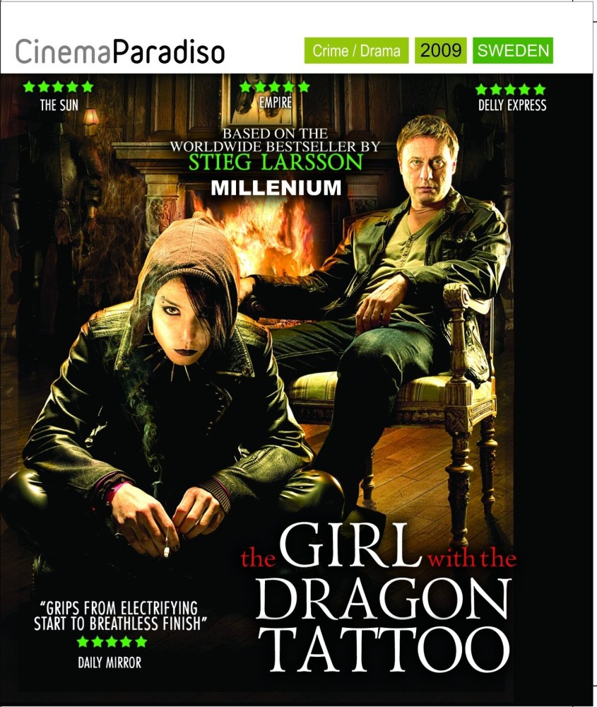 The Girl with the Dragon Tattoo Millennium Series in Order Books   Movies