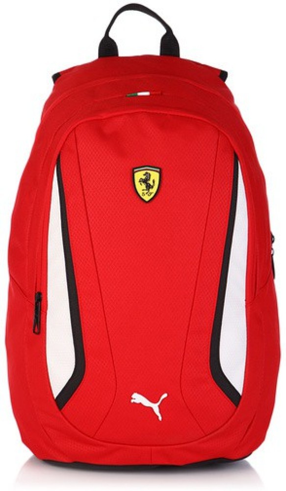 Puma Scuderia Ferrari Fanwear Backpack Laptop Sleeve Sports Car Zipper  4x12x18 | eBay