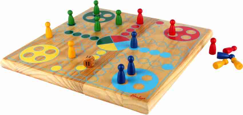 Buy Malted Wooden Ludo Board Game for Kids & Adults Online at Low Prices in  India 