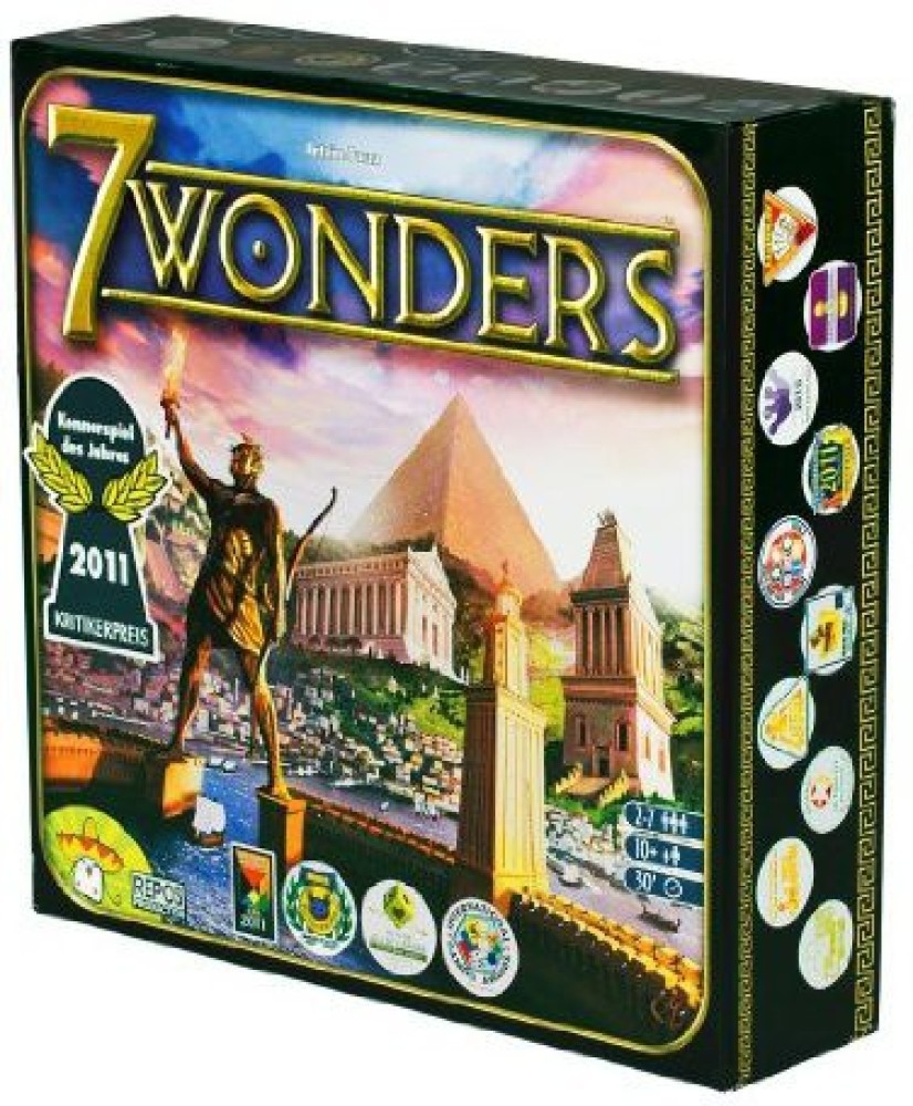 7 Wonders New Edition Strategy Board Game for Ages 10 and up, from Asmodee  