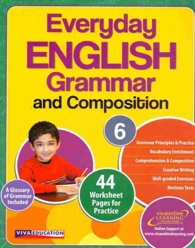 A MODERN ENGLISH GRAMMAR COMPOSITION FOR CLASS-6, 48% OFF