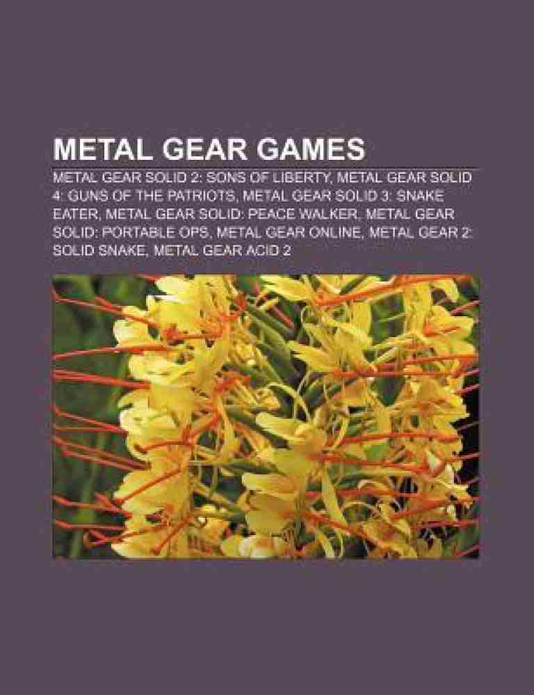 Metal Gear Acid - Wikipedia