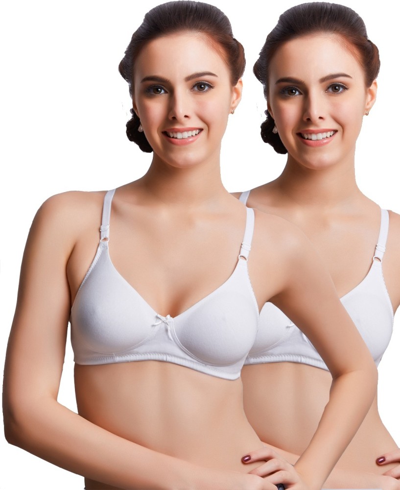 Ladies White Cotton Bra at Best Price in Moradabad