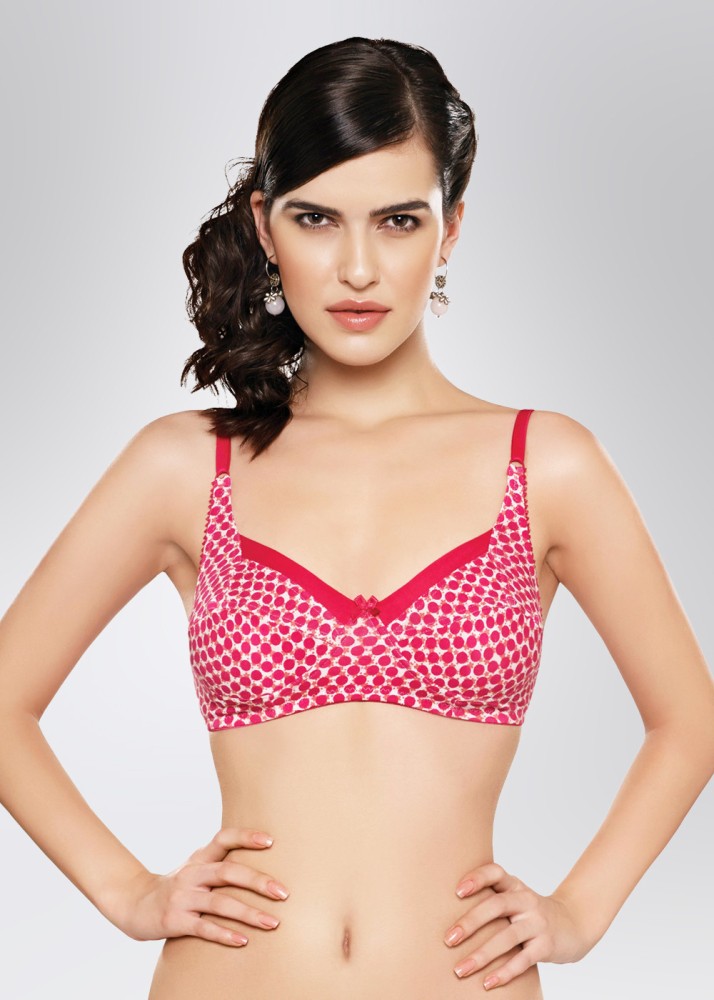 inner sense Women Full Coverage Non Padded Bra - Buy Polka Print inner  sense Women Full Coverage Non Padded Bra Online at Best Prices in India