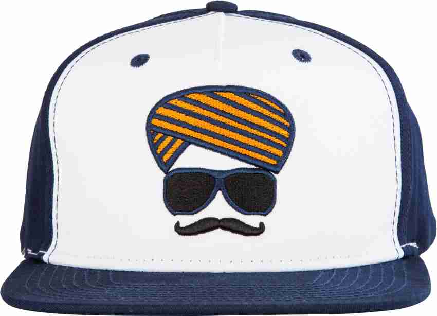 URBAN MONKEY Solid Sports/Regular Cap Cap - Buy White, Blue URBAN