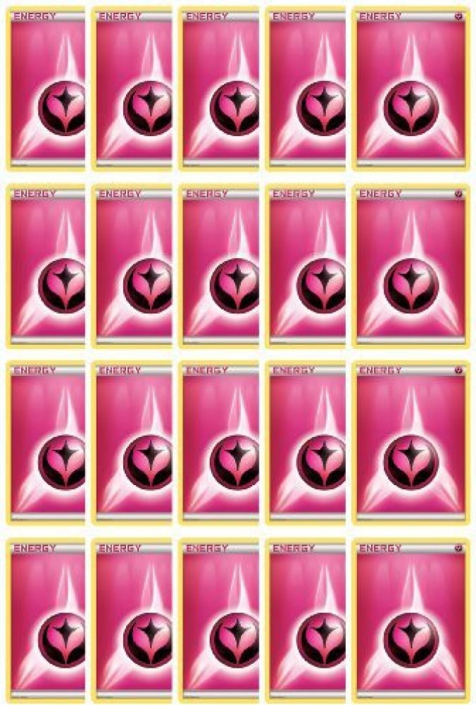 アウトレット 美品 20 Basic Fairy Energy (Pink) Pokemon Cards (XY Series Unnumbered)  並行輸入品