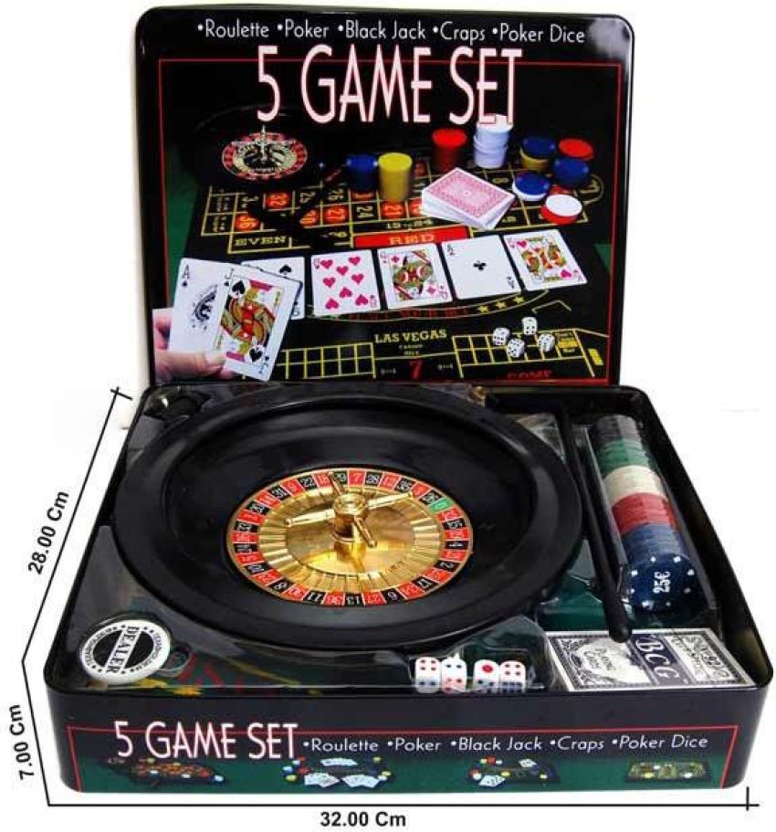 poker roulette set