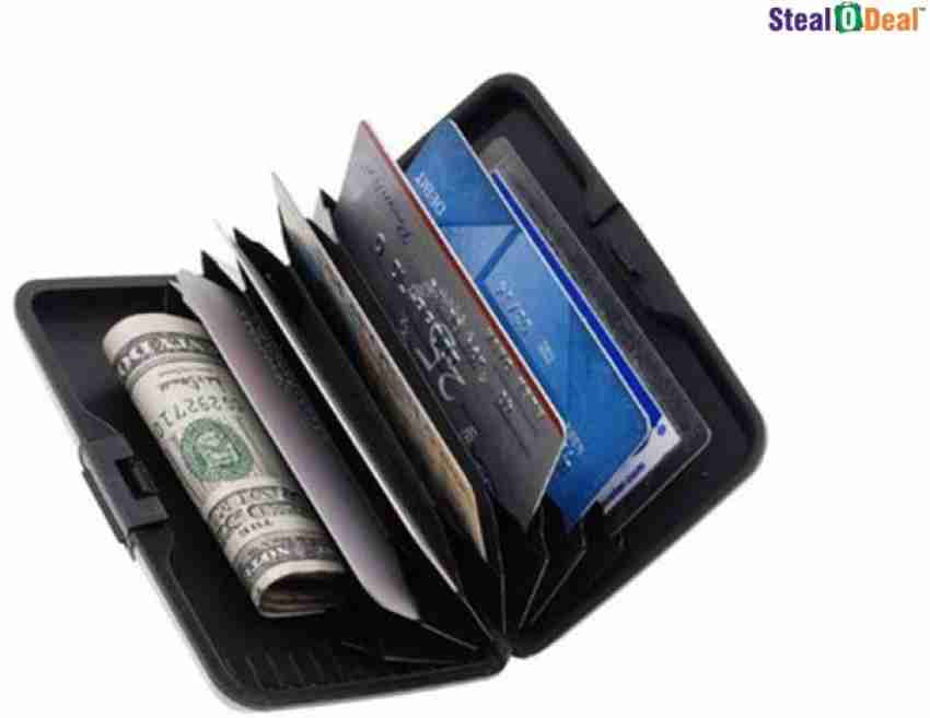 StealODeal Metal Box Luxury 15 Card Holder - Card Holder