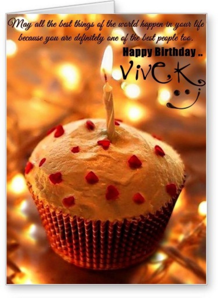 Discover more than 77 happy birthday vivek cake latest - awesomeenglish ...