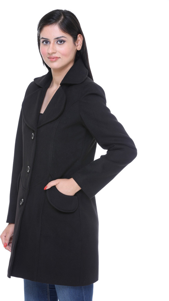TRUFIT Tweed Coat - Buy Black TRUFIT 