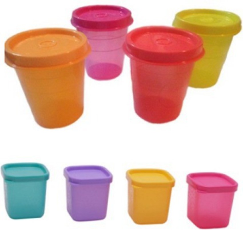 TUPPERWARE Plastic Grocery Container - 80 ml, 55 ml Price in India - Buy  TUPPERWARE Plastic Grocery Container - 80 ml, 55 ml online at