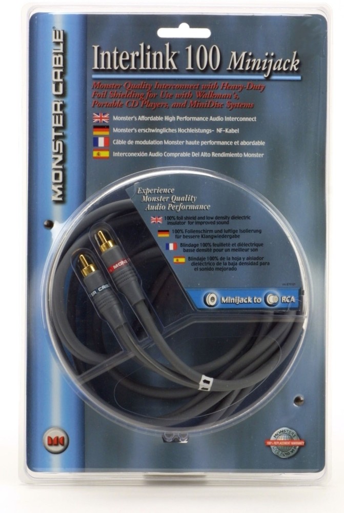 Monster 100-ft Audio Cable in the Audio Cables department at