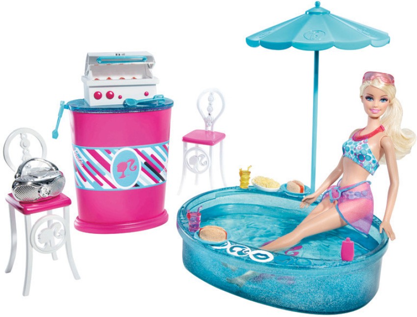 BARBIE Doll Hot Tub - Doll Hot Tub . shop for BARBIE products in India. Toys 3 - 6 Years Kids. | Flipkart.com