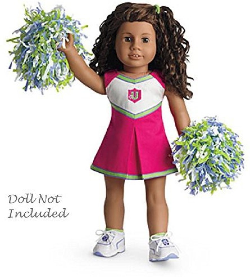 18 inch doll cheerleading outfit