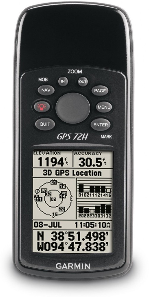 Suponer Parásito Subir y bajar GARMIN 72 H Handheld GPS Device Price in India