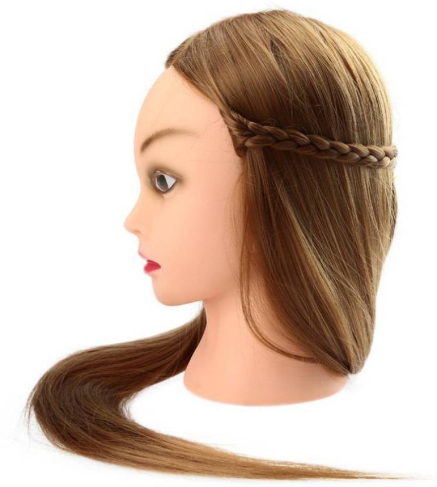 Beauty StarMannequin Head with 80 Real Human Hair India  Ubuy