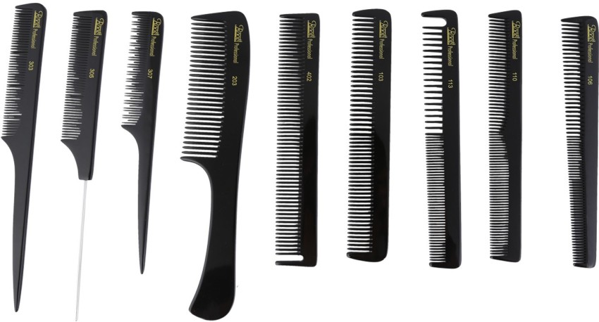 Gatih Professional Hair Styling Kit Comb Set Pack of 10 Buy Gatih  Professional Hair Styling Kit Comb Set Pack of 10 at Best Prices in India   Snapdeal