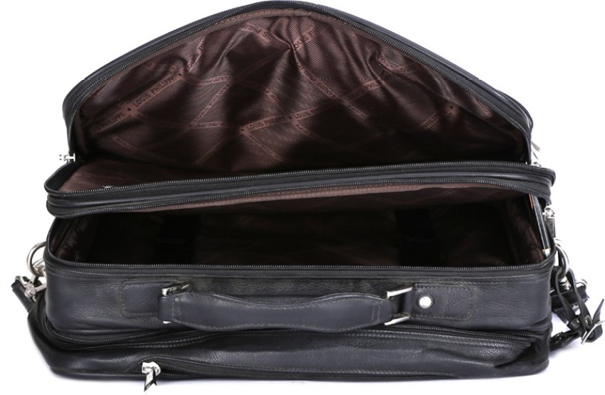 Discover 166+ louis philippe brown laptop bag - esthdonghoadian