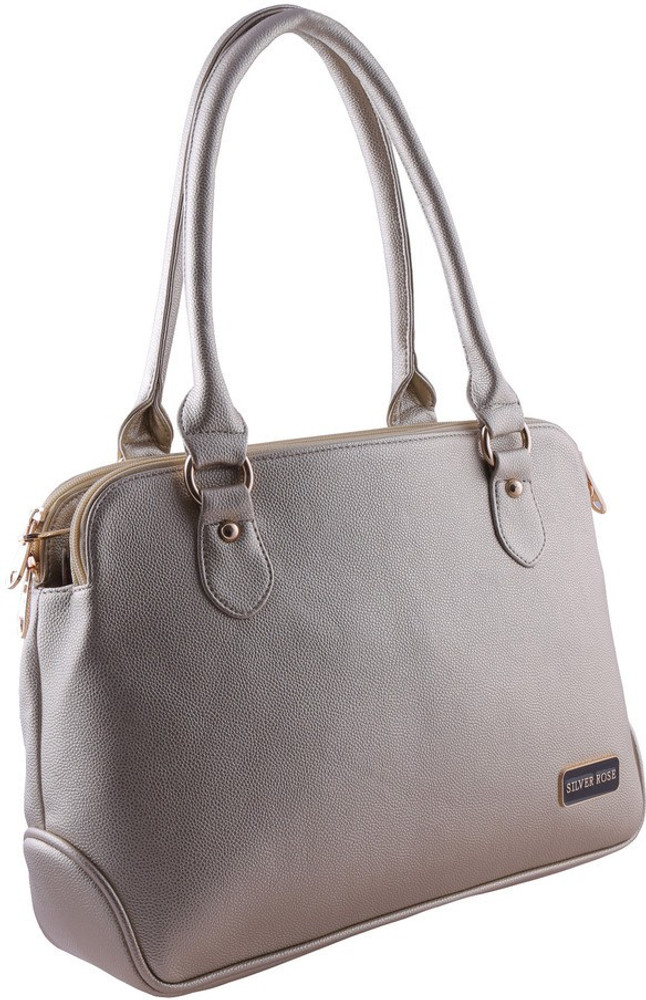 Buy Silver Rose Shoulder Bag online | Looksgud.in