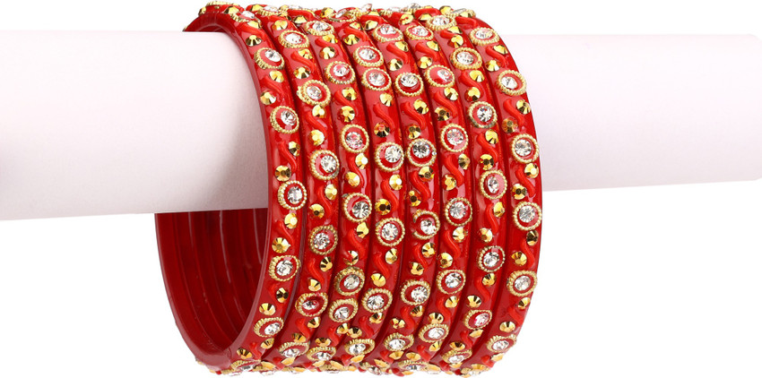 Red clearance crystal bangles