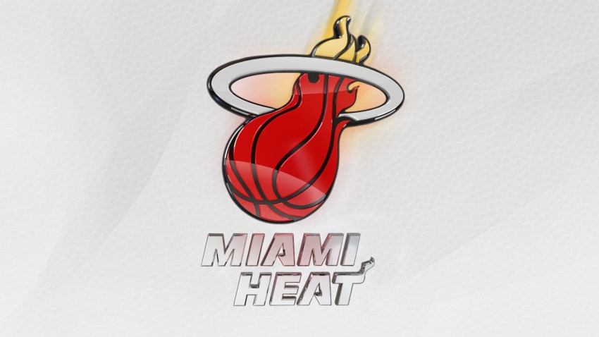 miami heat logo poster